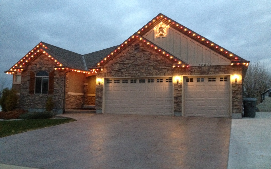 Christmas Light Installation Services Ogden Utah | Wilkins Landscaping