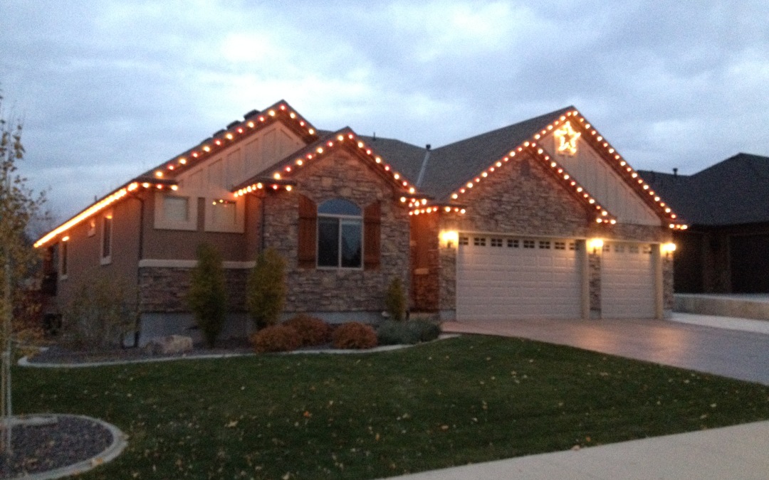 Christmas Light Installation Services Ogden Utah | Wilkins Landscaping